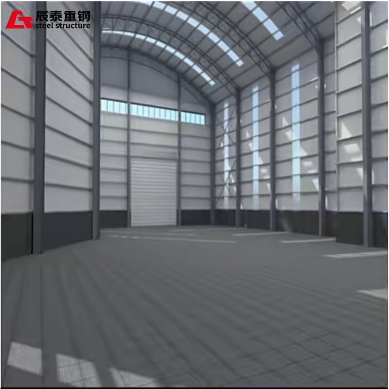 Prefabricated Building Steel Structure Workshop For Industrial Production