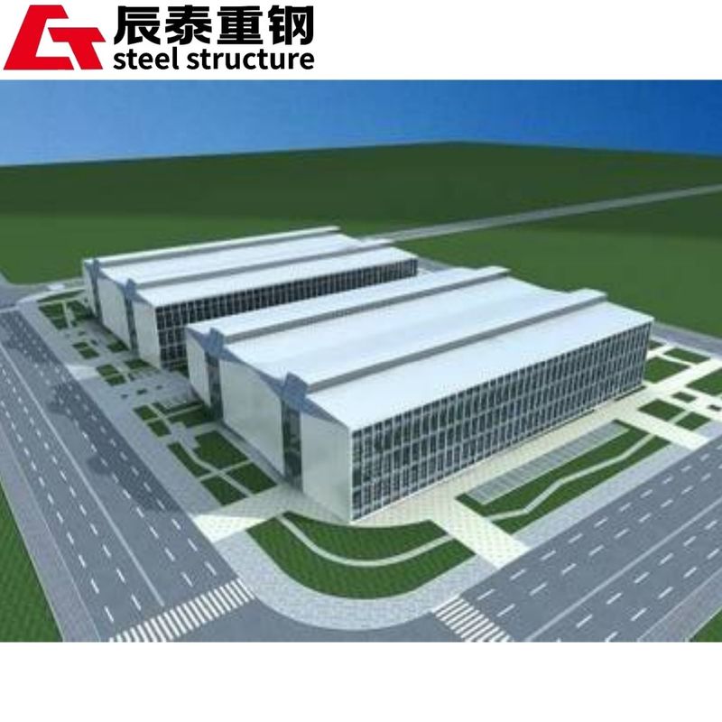 High End Steel Structure Prefab Workshop Building Steel Frame High Rise Buildings