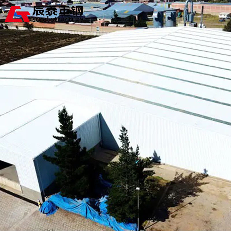 Mordern Durable Steel Frame Workshop Building For Logistics Industry