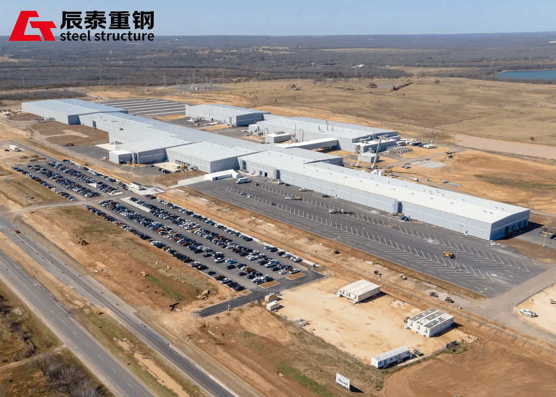 Factory Plant Steel Structure Workshop  Q355B Q235B Steel Building Construction