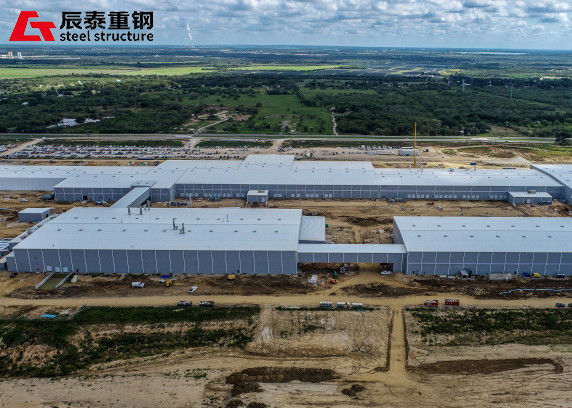 Factory Plant Steel Structure Workshop  Q355B Q235B Steel Building Construction