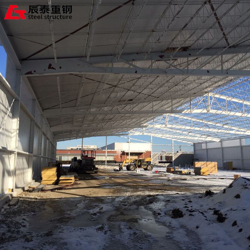 Q235 Q355 H Section Steel Structure Portal Frame Workshop Customized