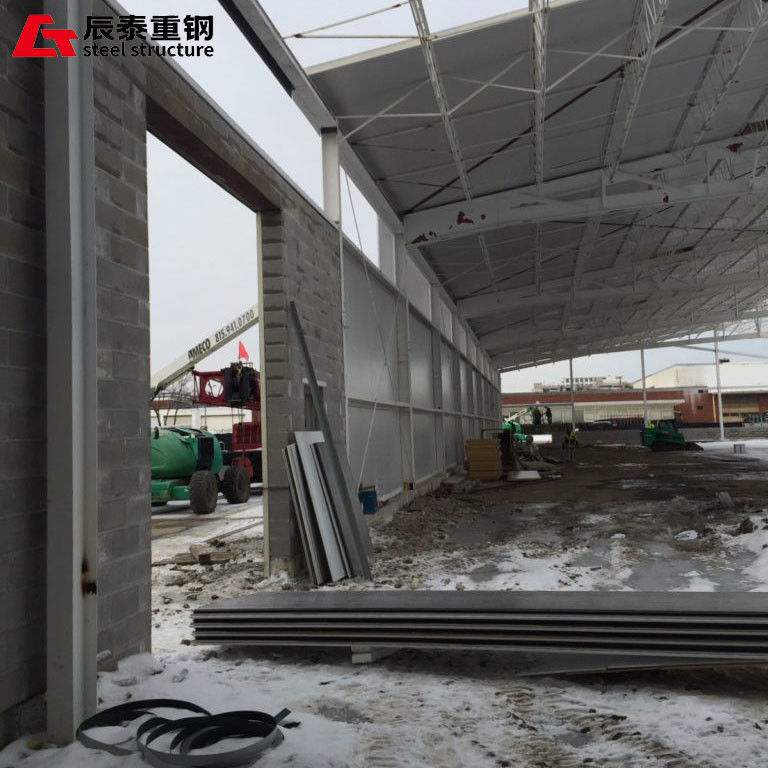 Q235 Q355 H Section Steel Structure Portal Frame Workshop Customized