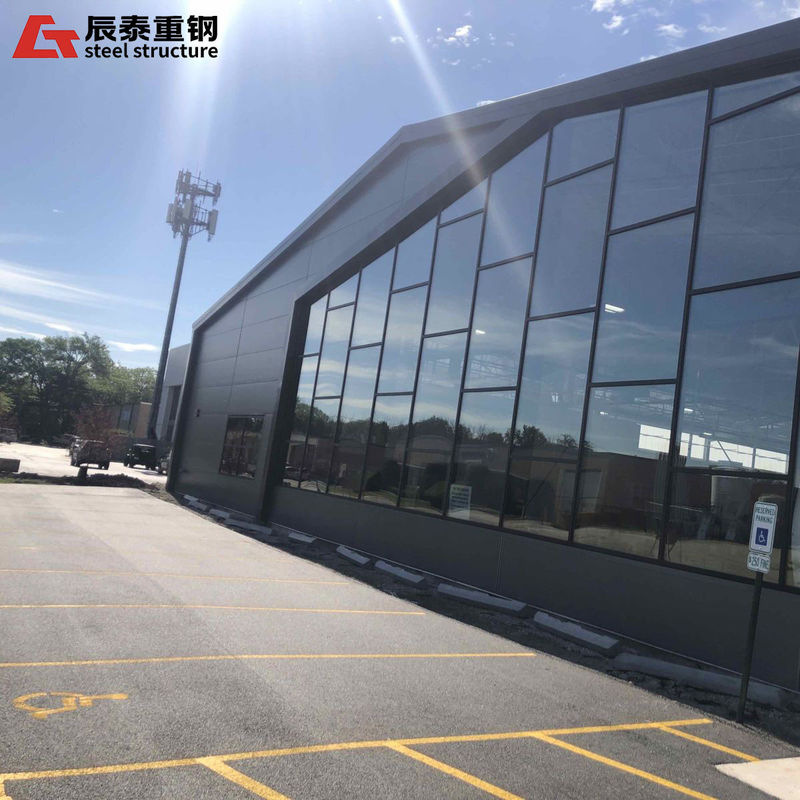 Customizable Prefab Steel Workshop Fast Installation For PEB Factories