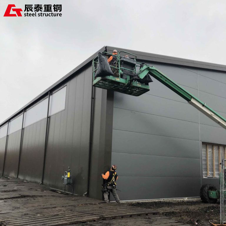 Customizable Prefab Steel Workshop Fast Installation For PEB Factories