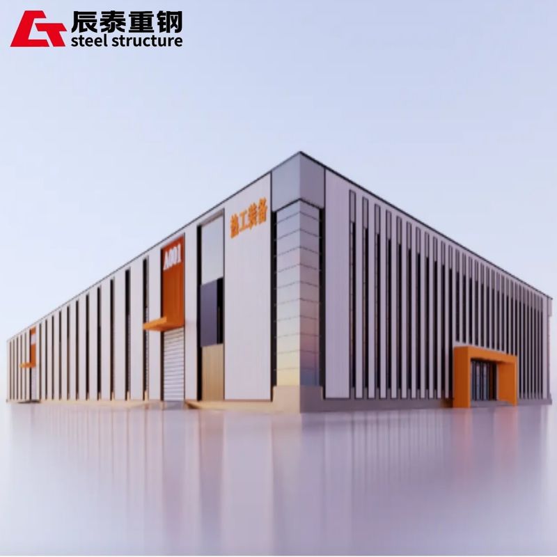 Customizable Color Large Span Steel Workshop Lightweight For Optimal Production