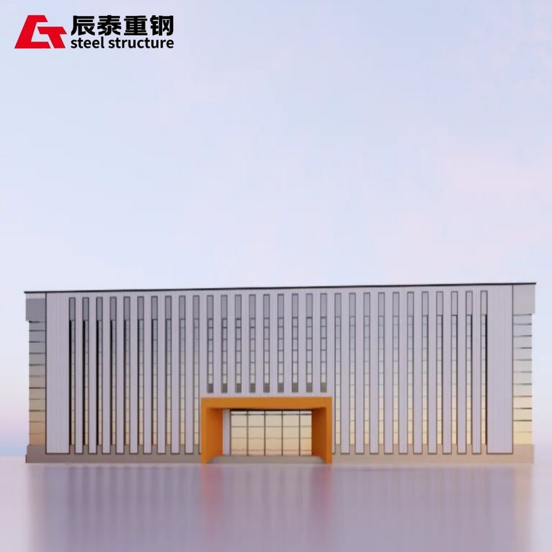 Customizable Color Large Span Steel Workshop Lightweight For Optimal Production