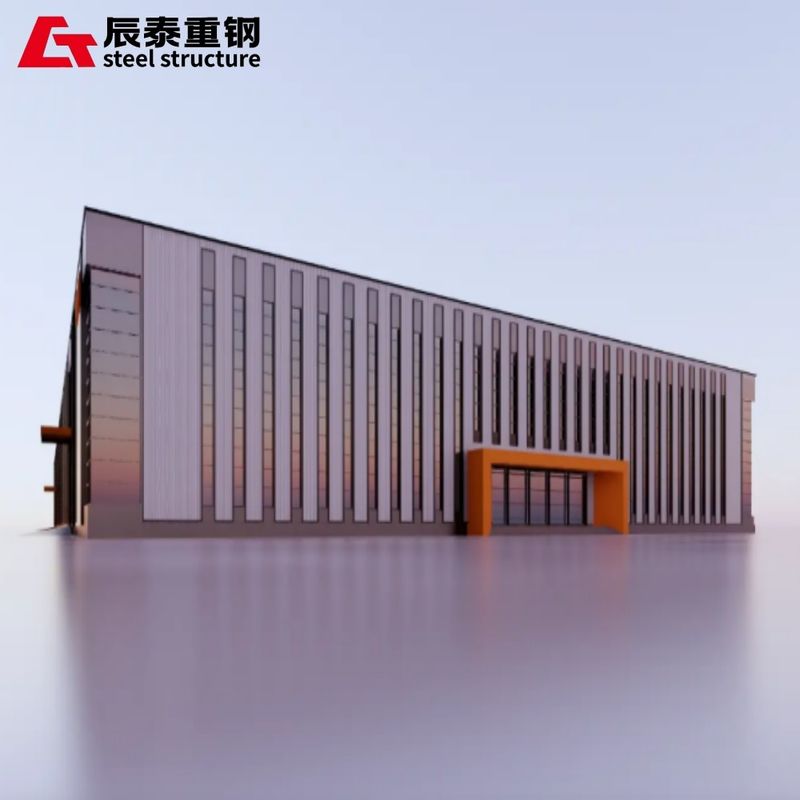 Customizable Color Large Span Steel Workshop Lightweight For Optimal Production