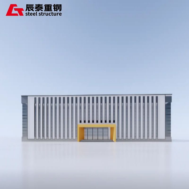 Customizable Color Large Span Steel Workshop Lightweight For Optimal Production