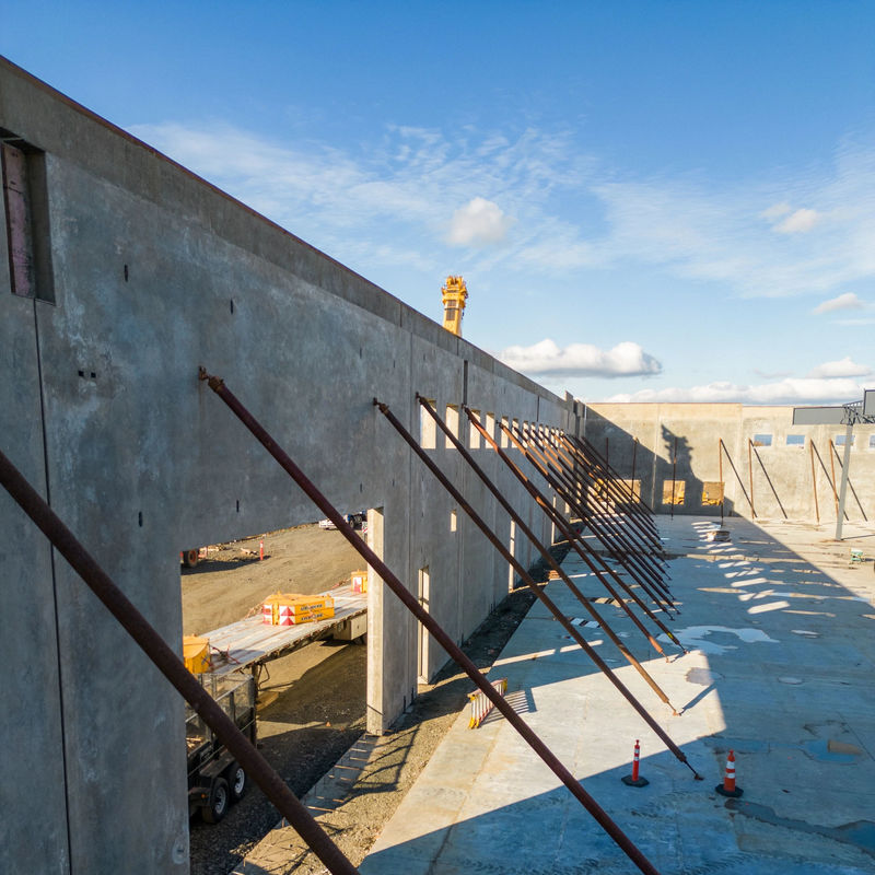 Coast Aluminum Steel Structure Workshop Building Customized For Factory