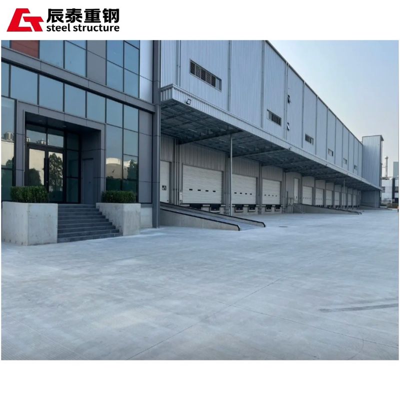 Anti Corrosive Steel Structure Storage Warehouse Galvanized Metal Building Logistics Park