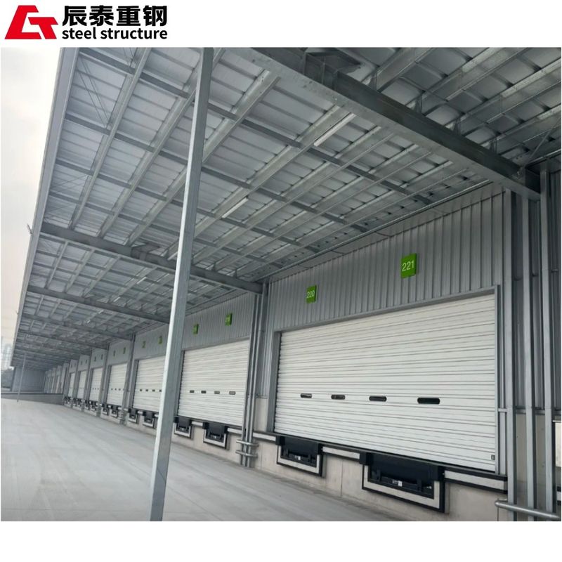 Anti Corrosive Steel Structure Storage Warehouse Galvanized Metal Building Logistics Park