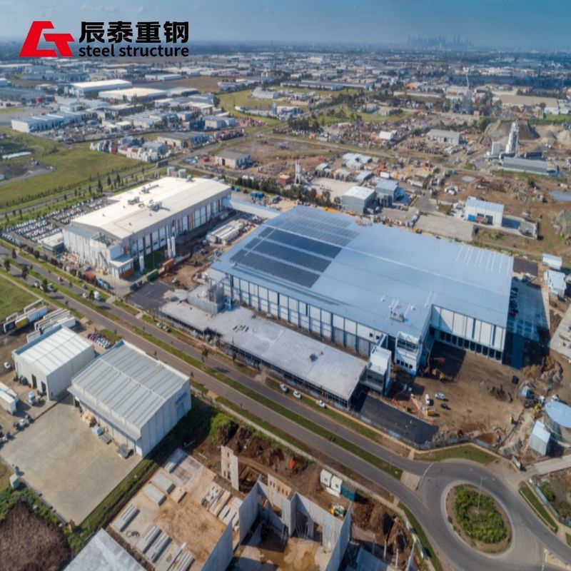 Weld Steel Structure Construction Warehouse for Logistics Industry Corrosion Resistant