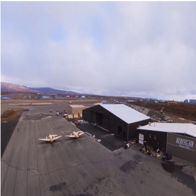 Steel Airplane Storage Hangar Metal Aircraft Construction Customized Helicopter