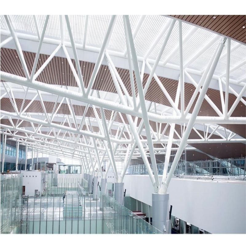 Anti Corrosion Prefabricated Steel Structure Hangar Buildings for Coastal Airport