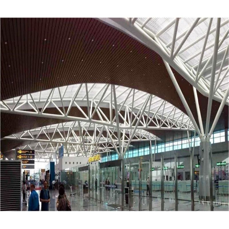 Large Span Steel Structure Aircraft Hangar Customized for Commercial Aviation