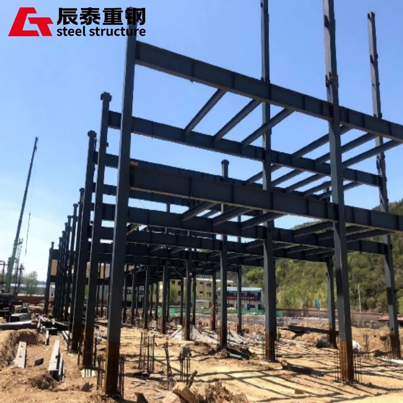 Modern High Rise Steel Structure Building With C Or Z Type Section