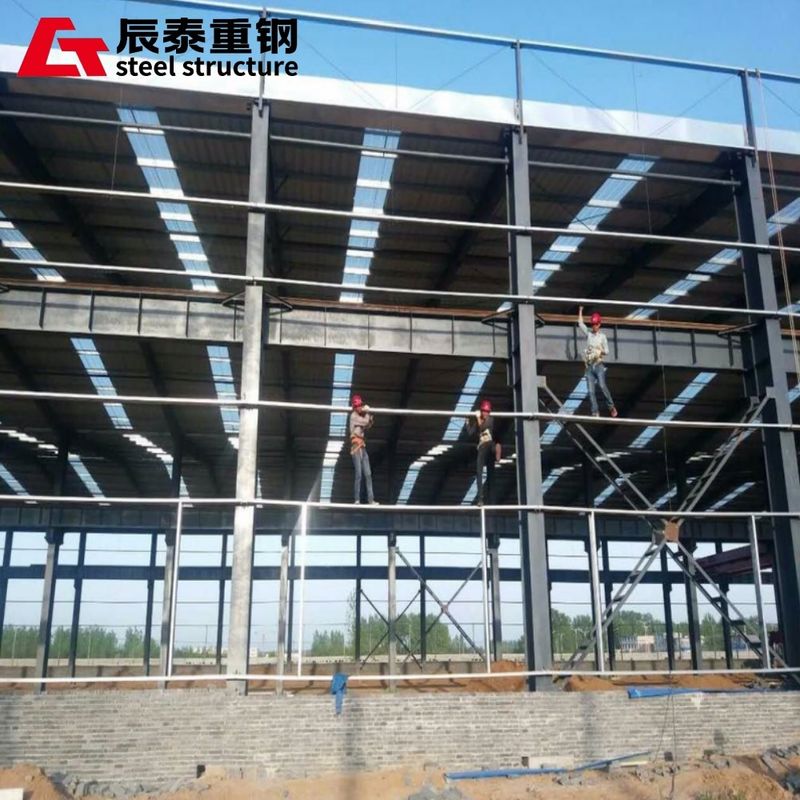 Modern High Rise Steel Structure Building With C Or Z Type Section