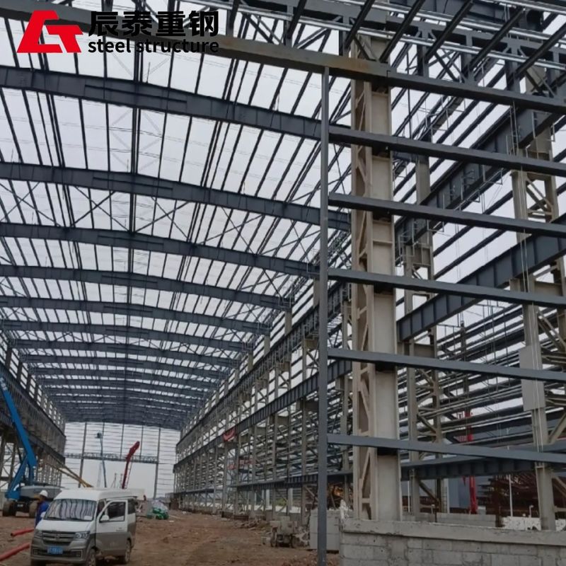 Wind Resistant Steel Structured Petrochemical Raw Material Pretreatment Multi Storey Workshop