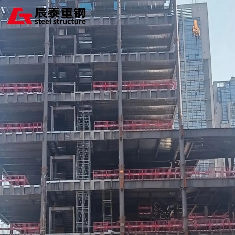 High Strength Steel Structure High-rise Metal Frame Building For Chemical And Petroleum Industry