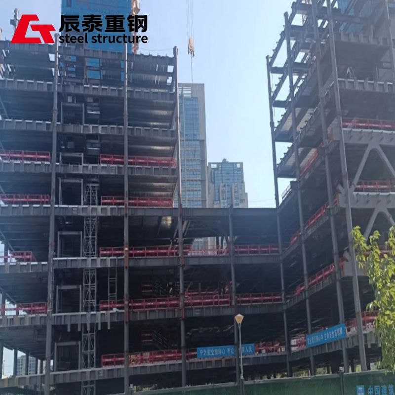 High Strength Steel Structure High-rise Metal Frame Building For Chemical And Petroleum Industry