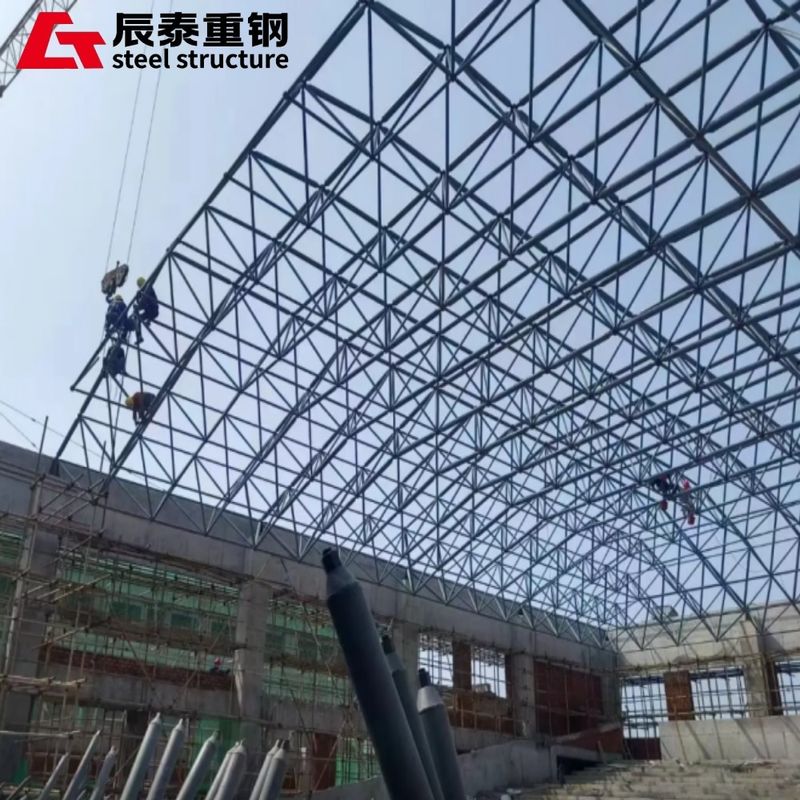 High Strength Prefab Steel Structure Building Multi Storey for Sports Area