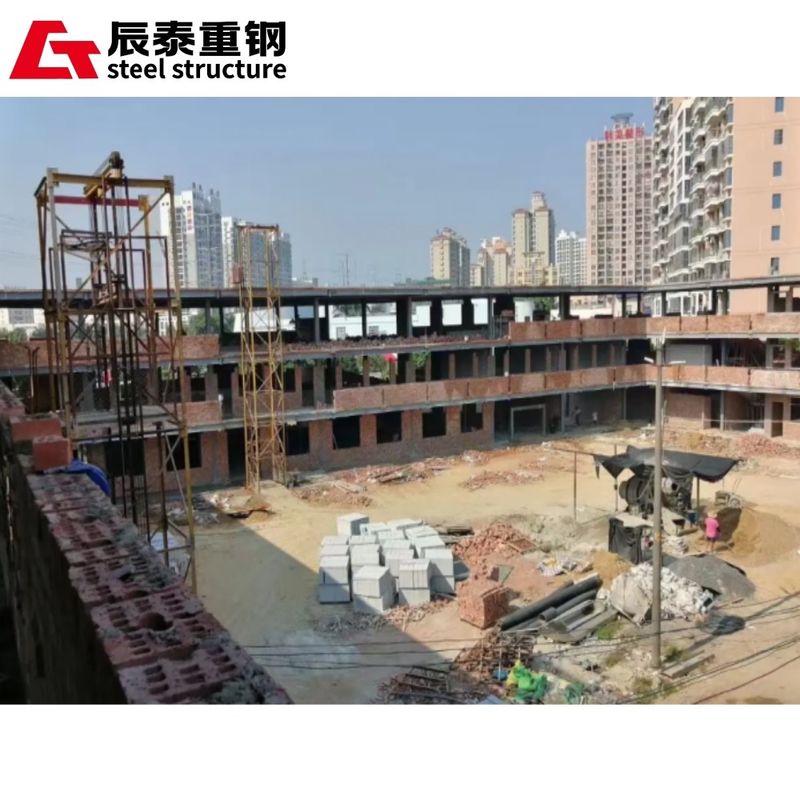 High Strength Prefab Steel Structure Building Multi Storey for Sports Area