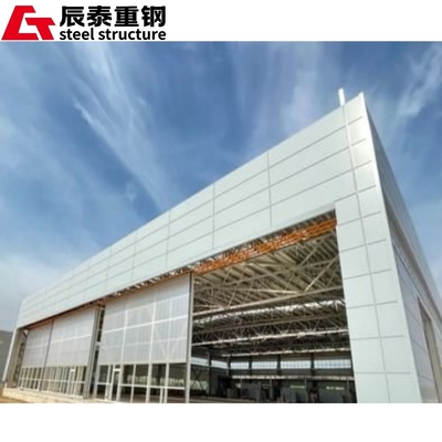 Prefabricated Steel Structure Hangar Construction For Aircraft Hanger